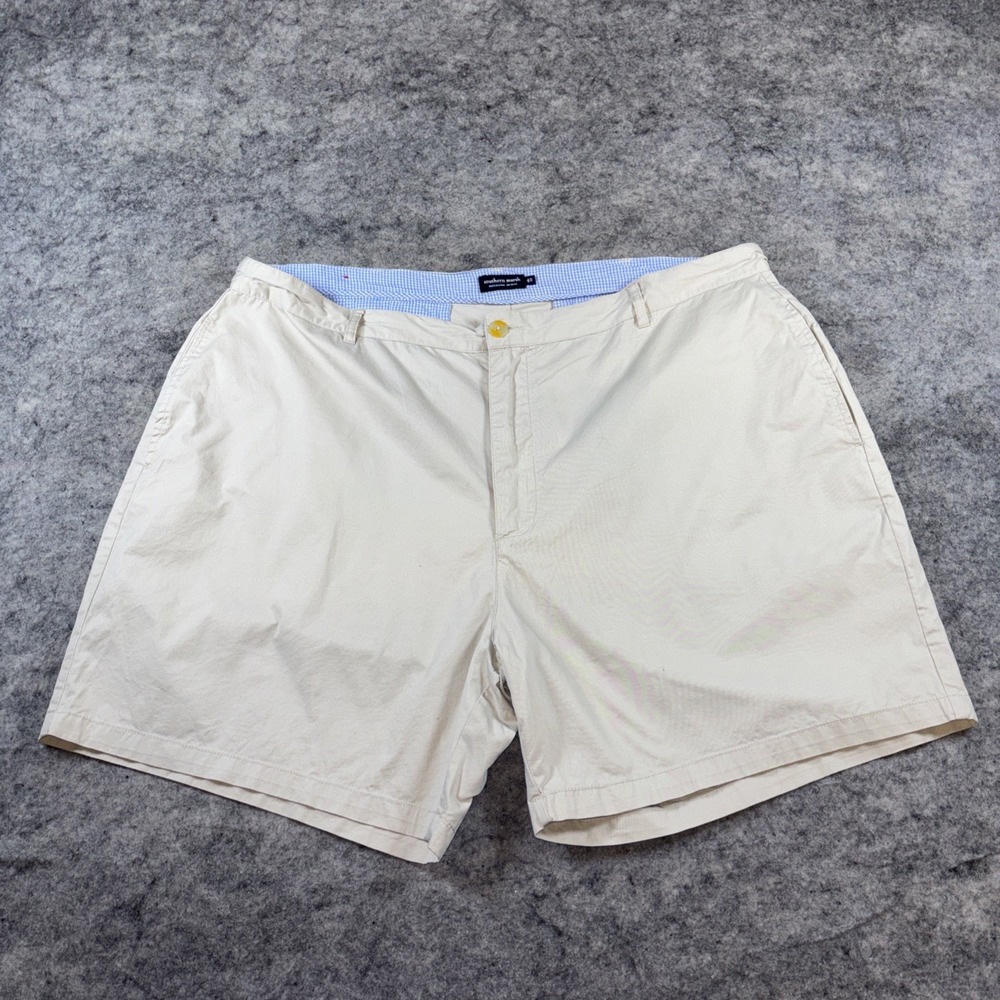 Southern Marsh Flat‎ Front Chino Shorts Men's 42 Khaki Golf Beach Casual